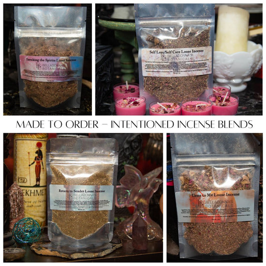 Made to Order Intentioned Incense Blends