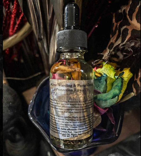 Mirror Warding & Portal Closing Protection Ritual Oil