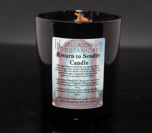 Return to Sender Candle