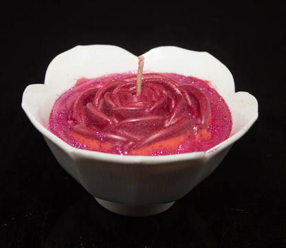 Rose Offering Candle