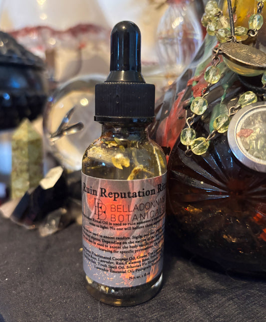 Ruin Reputation Ritual Oil