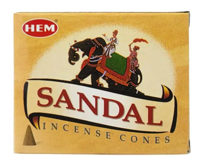 Sandalwood Incense Cones (Hem)