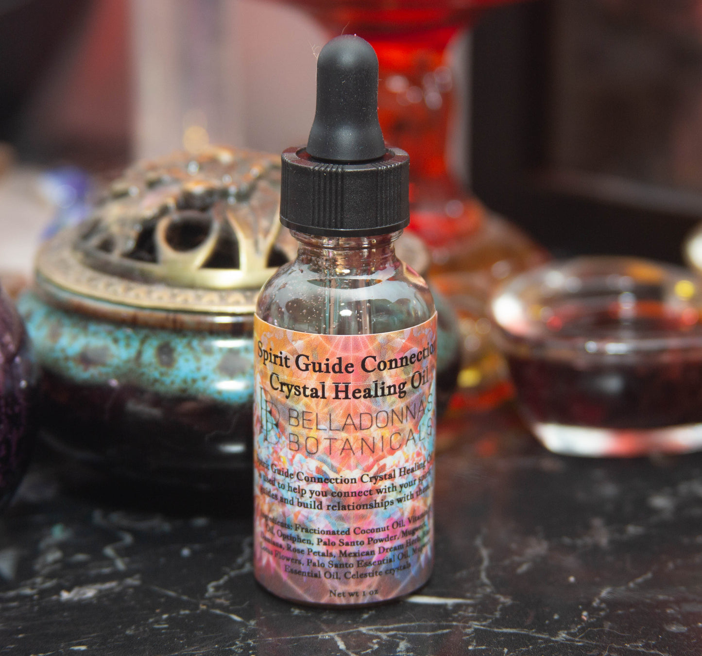 Spirit Guide Connection Crystal Healing Oil