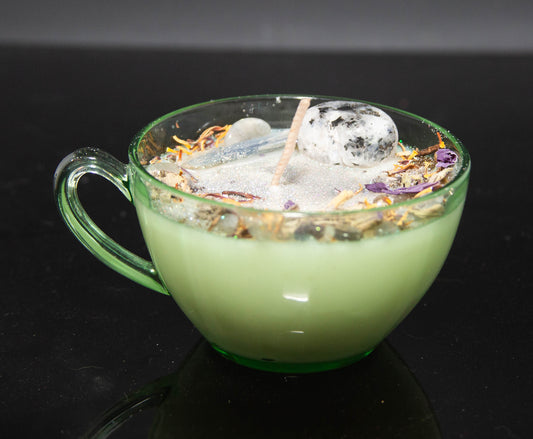 Spiritual Awakening Candles (Uranium Teacup Plain)