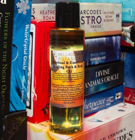 Spiritual & Emotional Healing Bath & Body Oil