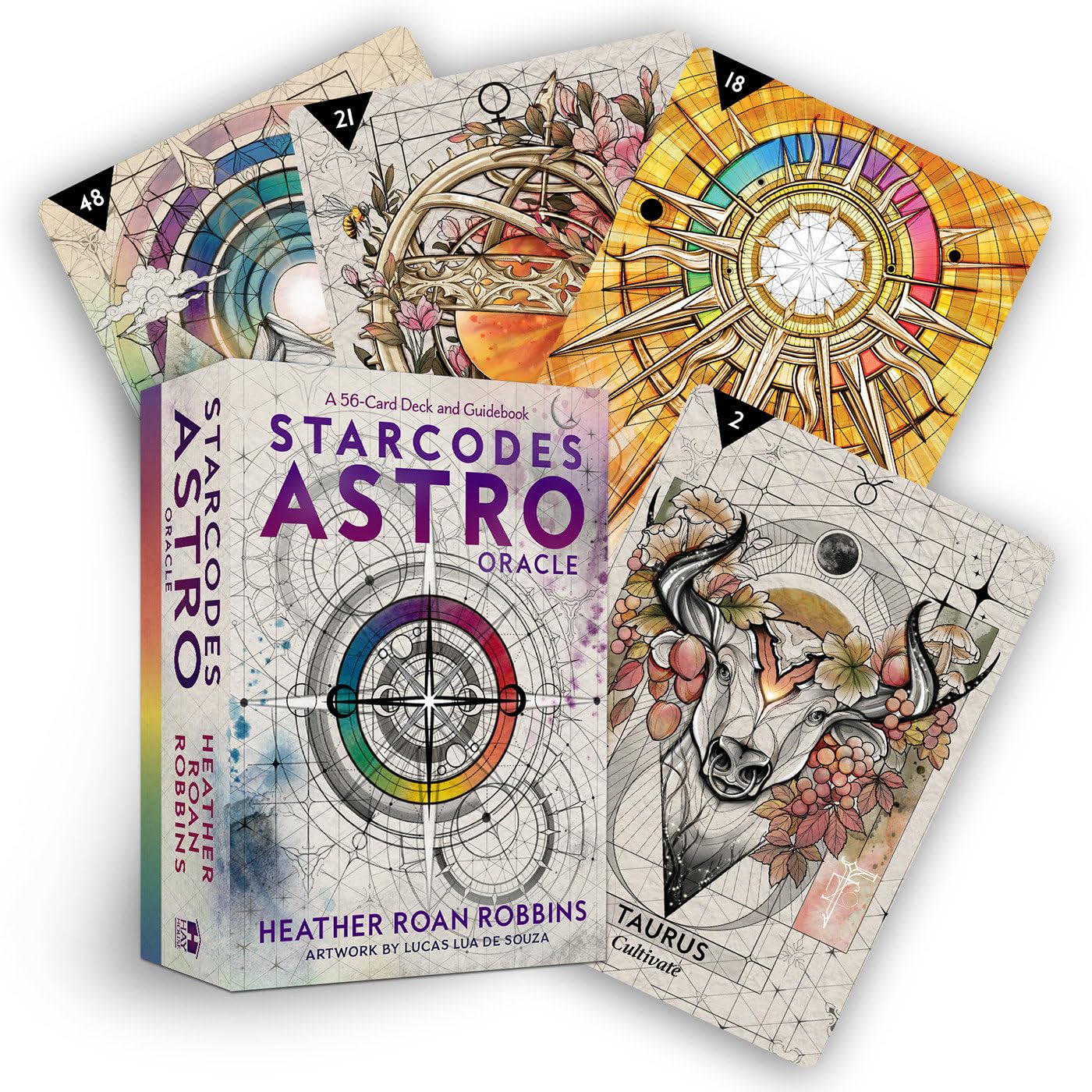 Starcodes Astro Oracle: A 56-Card Deck and Guidebook (used)