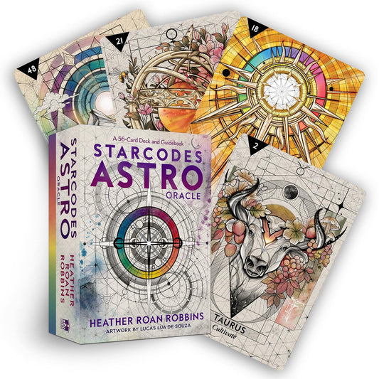 Starcodes Astro Oracle: A 56-Card Deck and Guidebook (used)