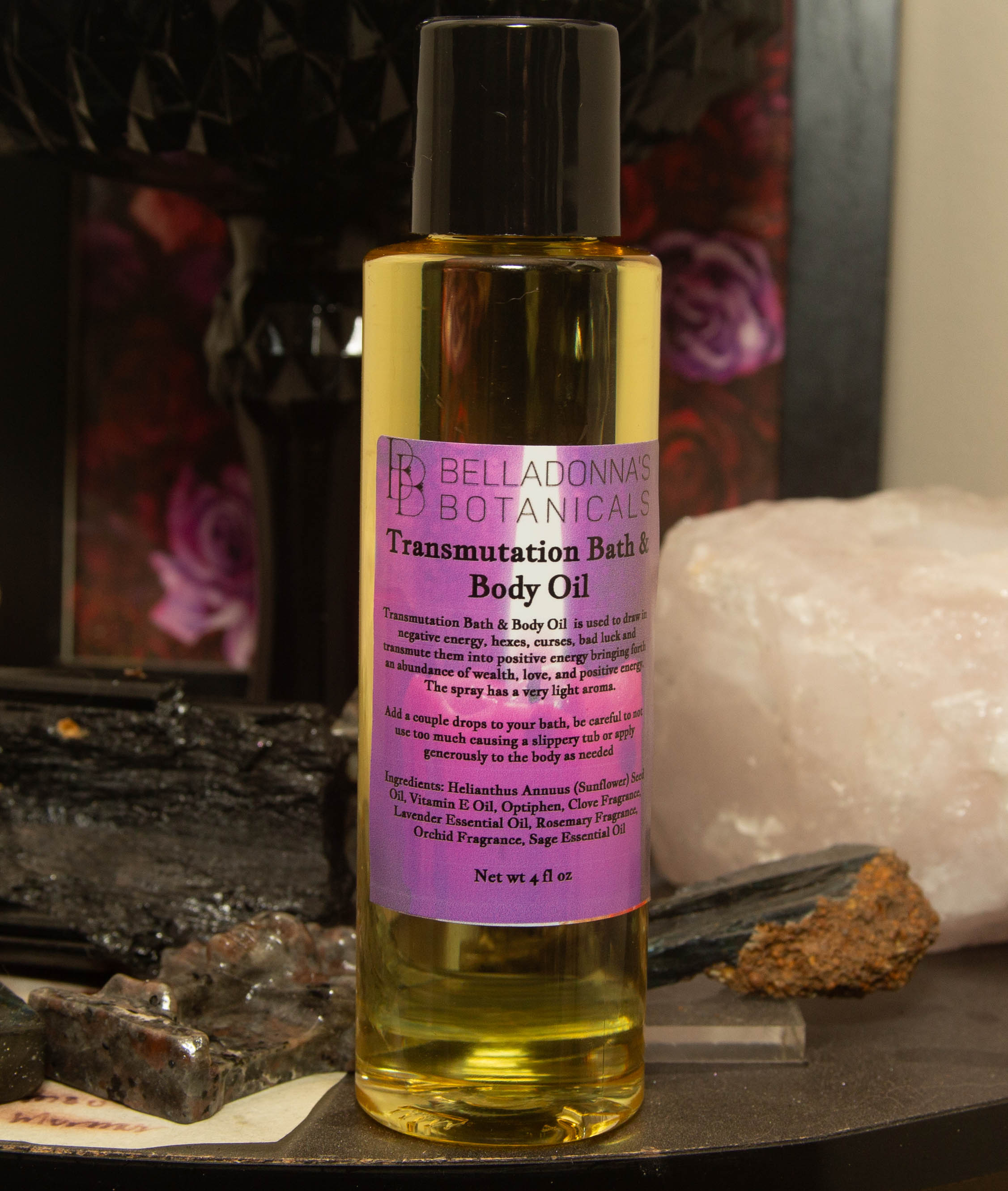 Transmutation Bath & Body Oil – Belladonna's Botanicals