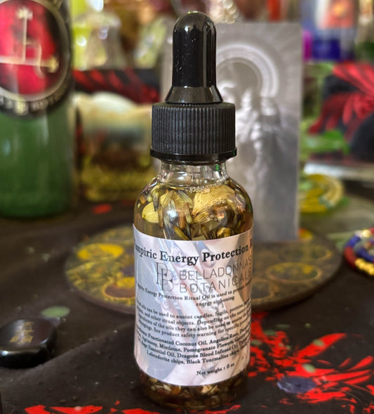 Vampiric Energy Protection Ritual Oil