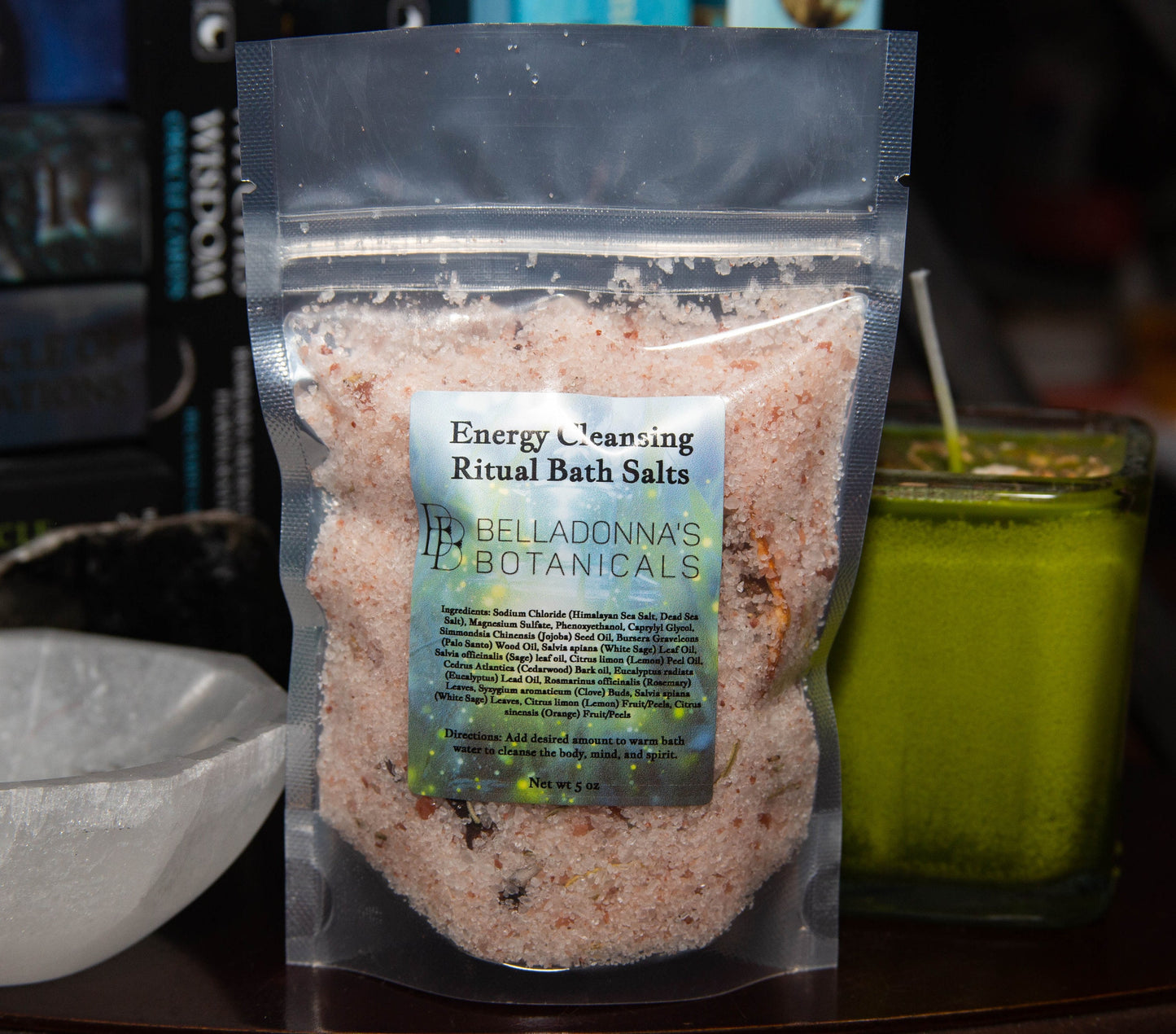 Energy Cleansing Ritual Bath Salts