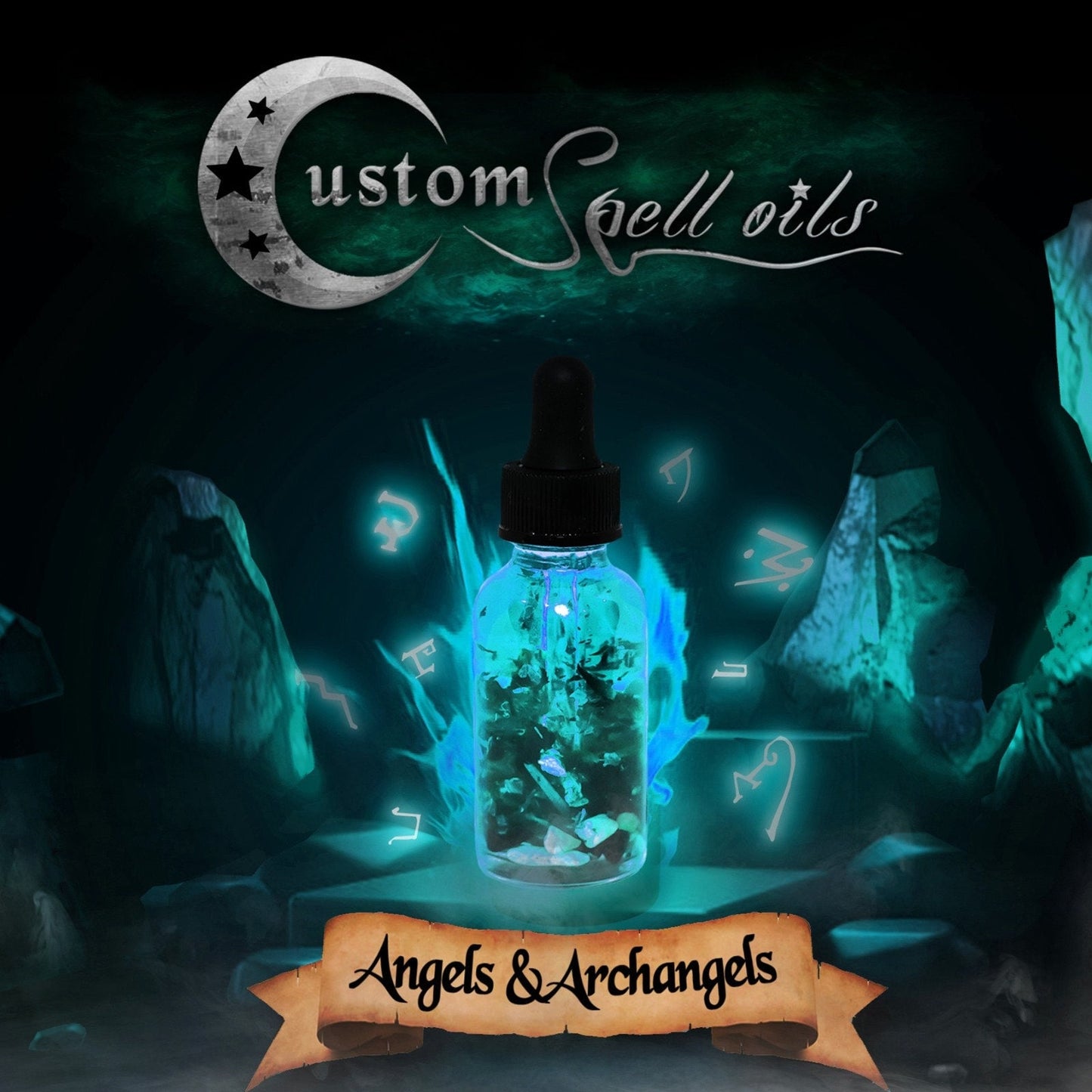 Custom Spell Oils for Angels and Archangels