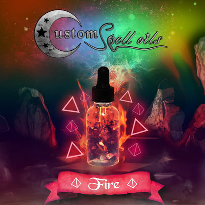 Custom Spell Oils for the Elements