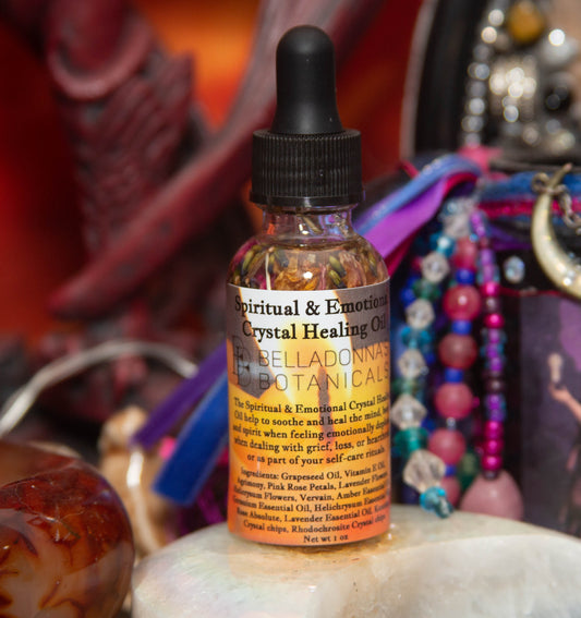 Spiritual & Emotional Crystal Healing Oil