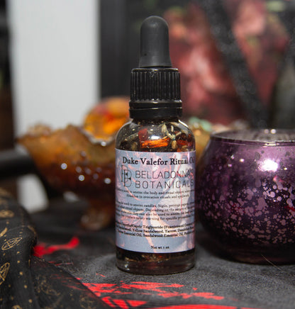 Custom Spell Oils for Goetic Demons