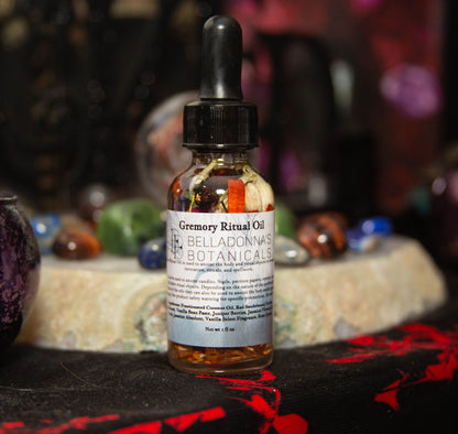 Custom Spell Oils for Goetic Demons